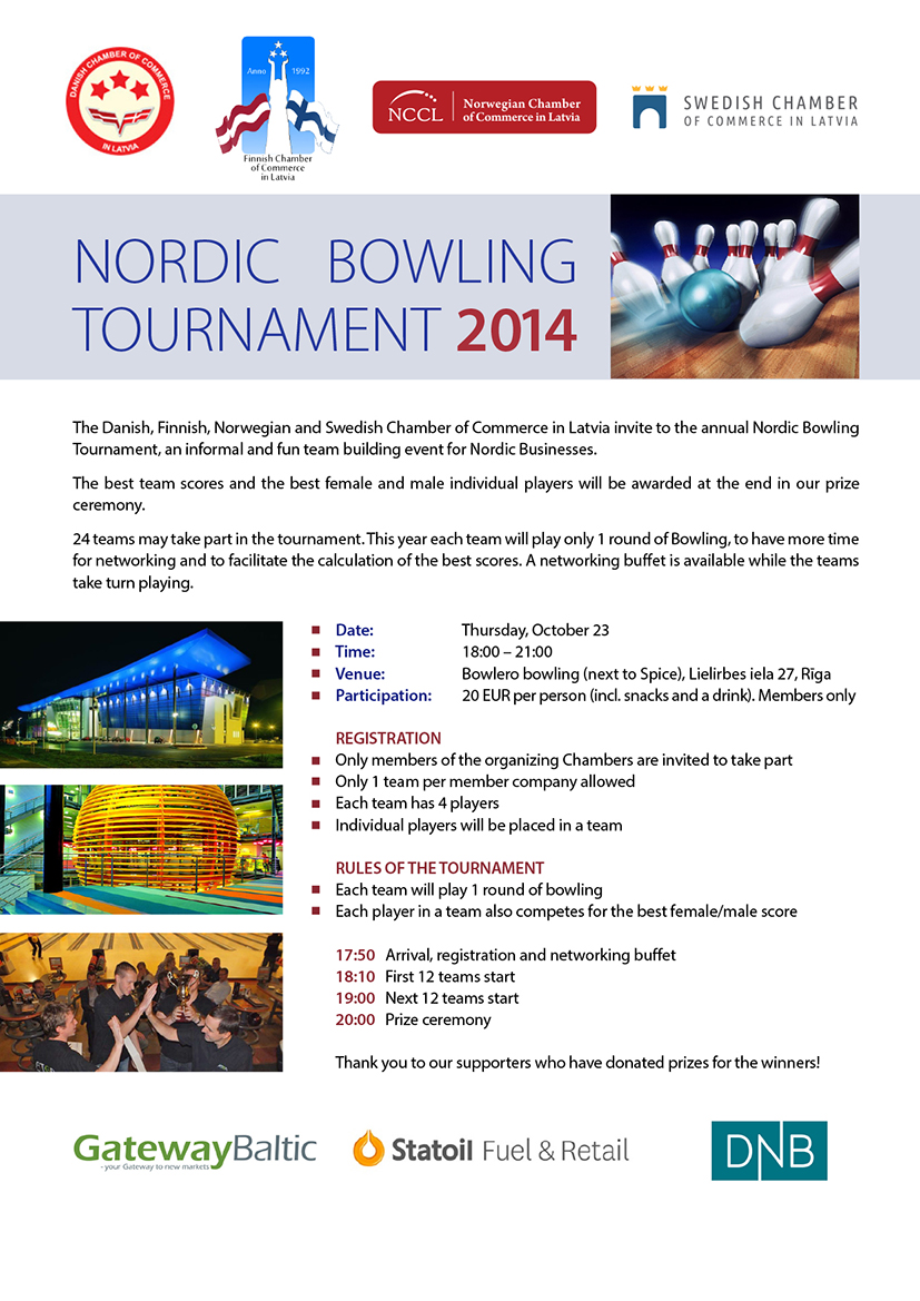 Nordic Bowling Tournament 2014