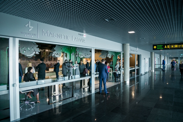 Business Information Centre “Magnetic Latvia” at Riga International Airport