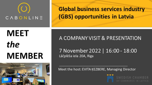 Meet the Member & a company visit | Cabonline Customer Service Latvia