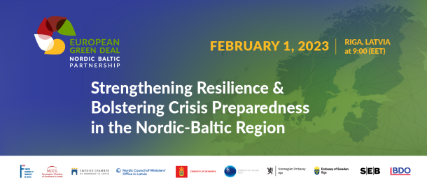 NBBF 2023 | “Strengthening Resilience & Bolstering Crisis Preparedness in the Nordic-Baltic Region”