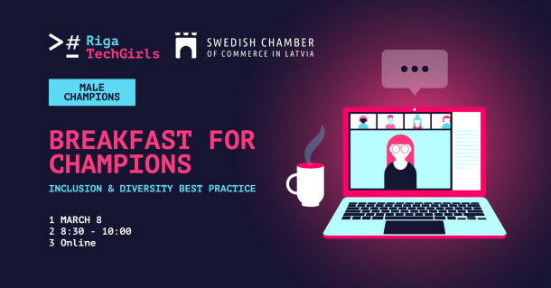 Riga TechGirls “Breakfast for Champions | ONLINE DISCUSSION