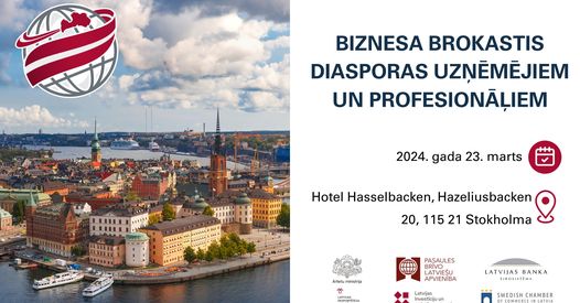 Biznesa brokastis diasporas uzņēmējiem un profesionāļiem Stokholmā