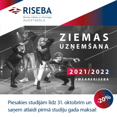 RISEBA University | Apply now for winter 2021 intake!