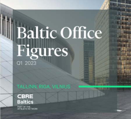 The Baltic office market | FIGURES 1Q 2023 by CBRE Baltics