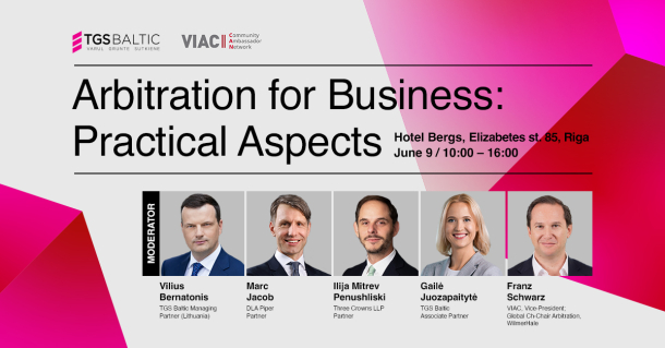 Arbitration for Business | by TGS Baltics