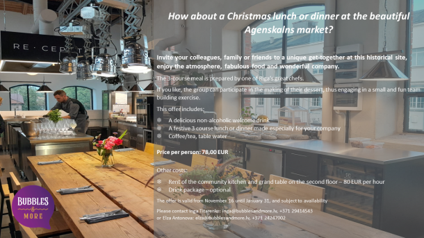 Holiday Season's offer by Bubbles & More