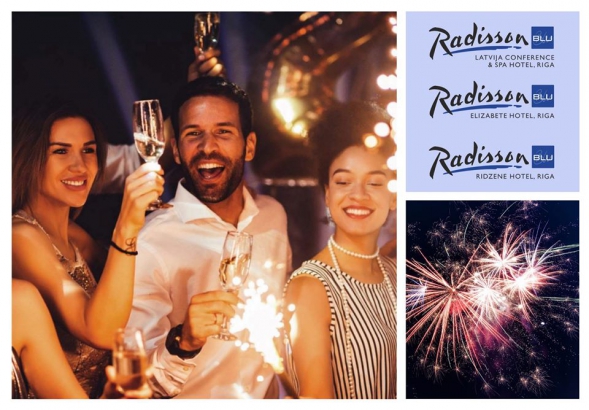 Christmas and New Year celebrations at Radisson Blu Hotels in Riga