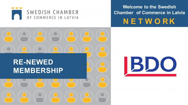 Chamber welcomes BDO Latvia to the SCCL Membership!