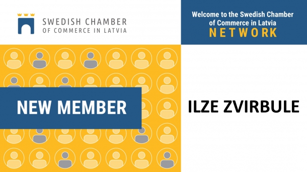 Chamber welcomes a new member- Ilze Zvirbule