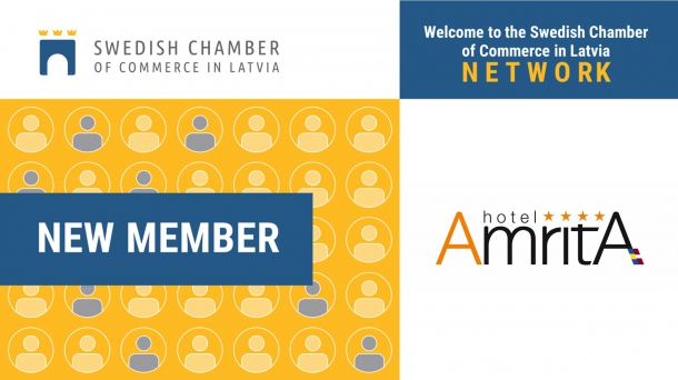 Chamber welcomes a new member - Hotel Amrita SIA
