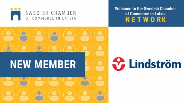 Chamber welcomes a new member - LINDSTROM SIA