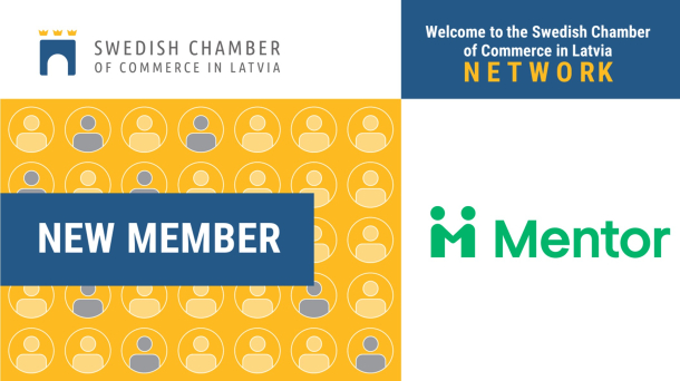 Chamber welcomes a new member - MENTOR LATVIA