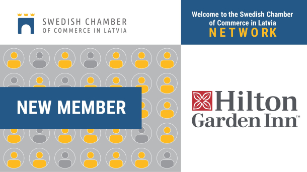 Chamber welcomes a new member - Hilton Garden Inn Riga Old Town