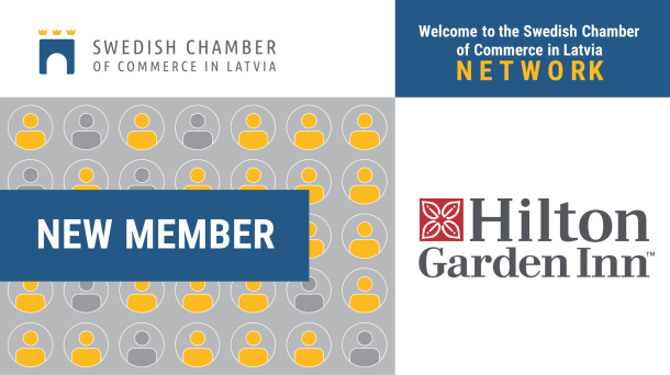 Chamber welcomes a new member - Hilton Garden Inn Riga Old Town