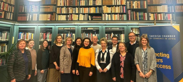 SCCL Board meets the Swedish Embassy